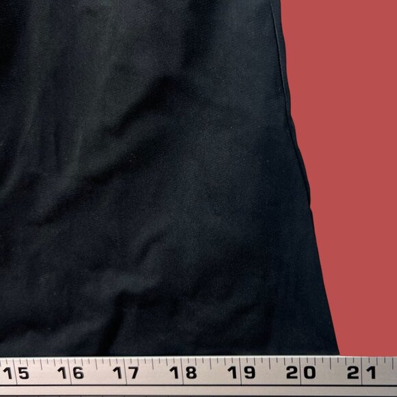 Allegra K - Women's Short Sleeve Button Front Blouse - Black - Medium - Picture 5 of 13